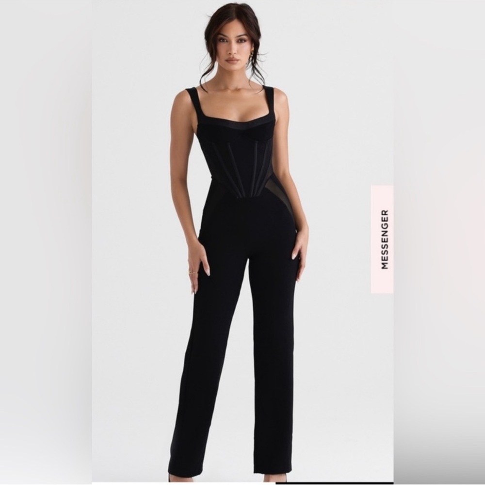 House of CB Mylene Jumpsuit Black Size XS